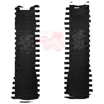 Japanese Aesthetic Dragon Kanji Men Women Tank Top Graphic Print Unisex - Thegiftio