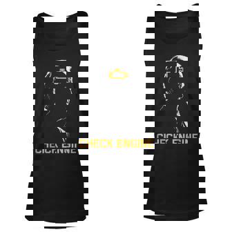 Joe Biden Check Engine Unisex Tank Top | Mazezy