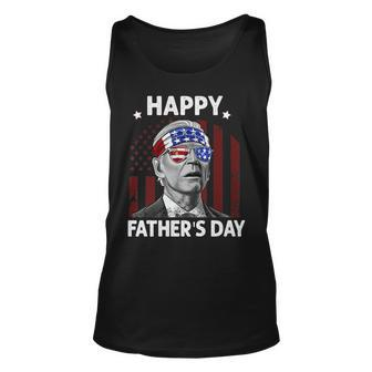 Joe Biden Happy Fathers Day For Funny 4Th Of July Unisex Tank Top - Thegiftio UK