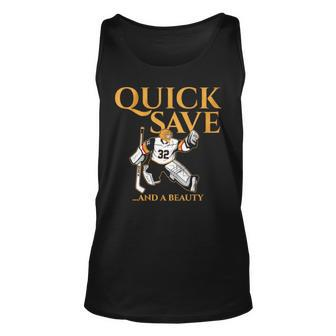 Jonathan Quick Las Vegas Quick Save Unisex Tank Top | Mazezy