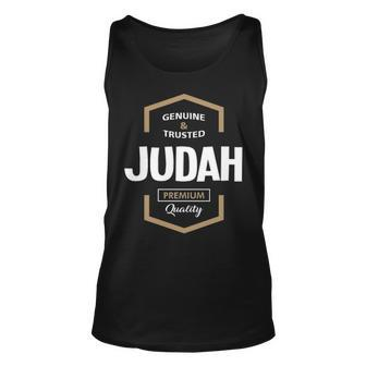 Judah Name Gift Judah Quality Unisex Tank Top - Seseable