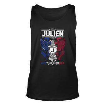 Julien Name - Julien Eagle Lifetime Member Unisex Tank Top - Seseable