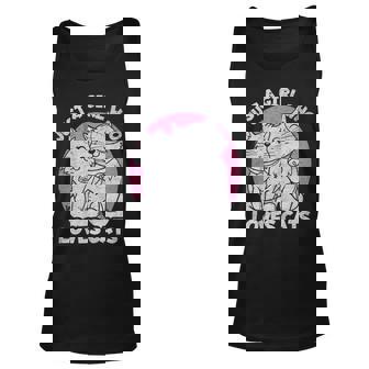 Just A Girl Who Loves Cats Cute Cat For Women Girls Unisex Tank Top - Thegiftio
