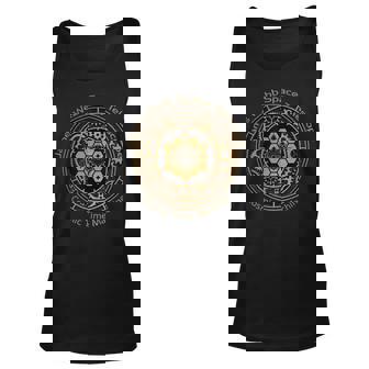 Jwst James Webb Space Telescope Cosmic Time Machine Brass Unisex Tank Top | Mazezy