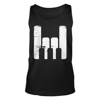 Keyboards Music Notes Piano Player Music Lover Musician Unisex Tank Top - Seseable