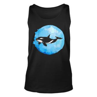 Killer Whale Ocean Animal Lover Orca Unisex Tank Top | Mazezy