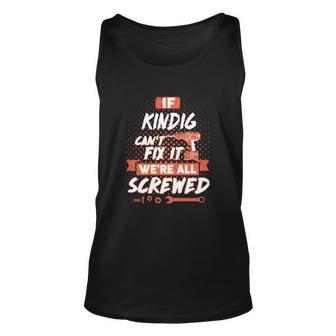 Kindig Name Kindig Family Name Crest V2 Unisex Tank Top - Seseable