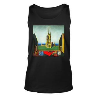 King Charles Iii Coronation Abstract Art Westminster Abbey Unisex Tank Top | Mazezy