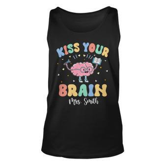 Kiss Your Brain V2 Unisex Tank Top - Seseable