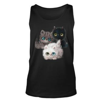 Kitten Lover Cute Kitten Cat Lover Cat Unisex Tank Top | Mazezy