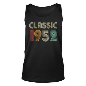 Klassisch 1952 Vintage 71 Geburtstag Geschenk Classic Tank Top - Seseable