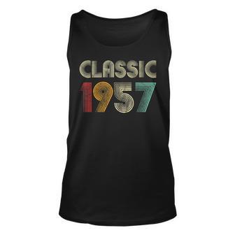 Klassisch 1957 Vintage 66 Geburtstag Geschenk Classic Tank Top - Seseable