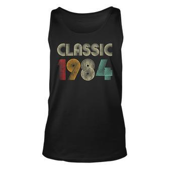 Klassisch 1984 Vintage 39 Geburtstag Geschenk Classic Tank Top - Seseable