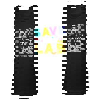 Lab Week 2023 Save By The Lab Medical Laboratory Tech Unisex Tank Top | Mazezy
