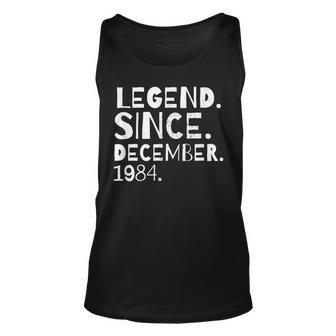 Legend Since December 1984 Geburtstag Bruder Schwester Tank Top - Seseable