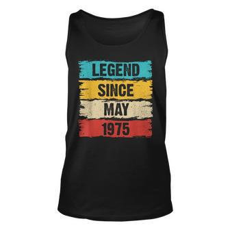 Legend Since May 1975 48 Years Old 48Th Birthday Tank Top | Mazezy