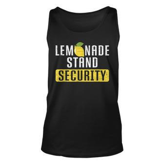 Lemonade Stand Security Unisex Tank Top | Mazezy