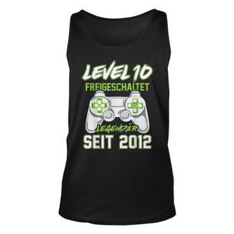 Level 10 Jahre Geburtstags Junge Gamer 2012 Geburtstag Tank Top - Seseable