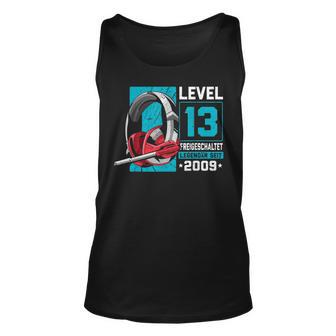 Level 13 Jahre Geburtstags Junge Gamer 2009 Geburtstag V2 Tank Top - Seseable