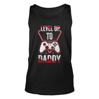 Level Up To Daddy Future Dad Level Unlocked 2023 Unisex Tank Top | Mazezy