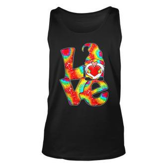 Lgbt Love Gnome Valentine Day Couple Lesbian Gay Outfit Unisex Tank Top - Seseable