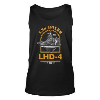 Lhd4 Uss Boxer Unisex Tank Top - Seseable