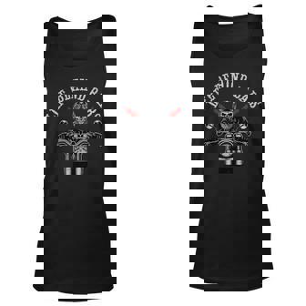 Life Behind Bars Motorcycle Rider Chopper Biker Motorbike Unisex Tank Top | Seseable UK