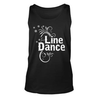 Line Dance Country Music Western Dancing Dancer Woman Girls Unisex Tank Top - Seseable
