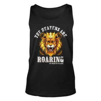 Lion Christian Quote Religious Saying Bible Verse Unisex Tank Top - Seseable