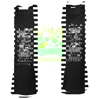 Love Lunch Lady Gnome Shamrock Saint Patricks Day Unisex Tank Top - Seseable