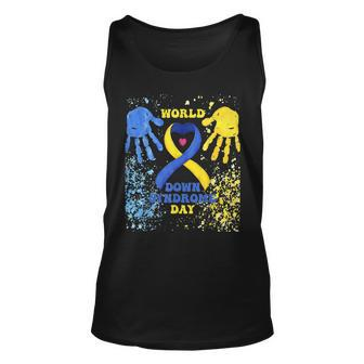 Love World Down Syndrome Awareness Day Love Unisex Tank Top - Seseable