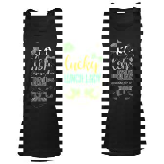 Im A Lucky Lunch Lady Leprechaun St Patricks Day Tank Top | Mazezy