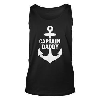 Lustiges Kapitän Papa Unisex TankTop, Perfektes Geschenk für Väter - Seseable