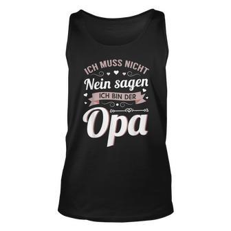 Lustiges Opa Spruch Unisex TankTop für Vatertag und Geburtstag - Seseable