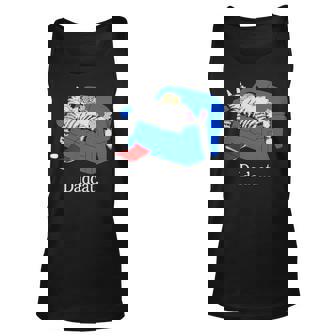 Lzrcat Dadcat Unisex Tank Top | Mazezy