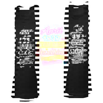 Made In April 1937 Girl 86 Years Old 86Th Birthday Sunshine Tank Top | Mazezy