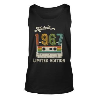 Made In 1967 Limited Edition Vintage Retro Birthday In 1967 Unisex Tank Top - Seseable