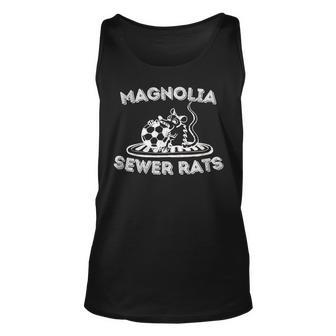 Magnolia Sewer Rats Unisex Tank Top | Mazezy