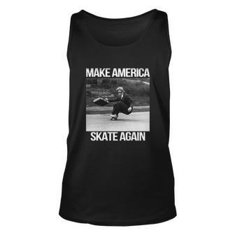 Make America Skate Again Shirt T-Shirt Men Women Tank Top Graphic Print Unisex - Thegiftio UK