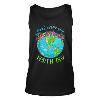 Make Everyday Earthday Earth Day For 2023 Unisex Tank Top | Mazezy