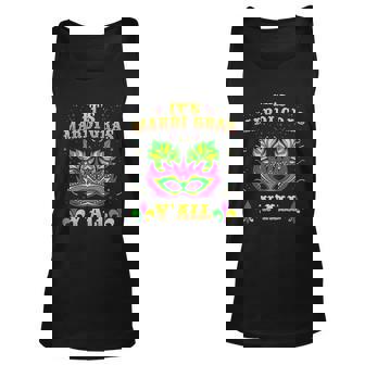 Mardi Gras Costume Yall Mardi Gras Party Mask Costume Men Women Tank Top Graphic Print Unisex - Thegiftio