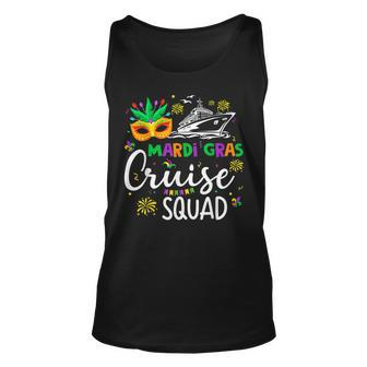 Mardi Gras Cruise Squad 2023 Matching Group Family Vacation V10 Unisex Tank Top - Seseable