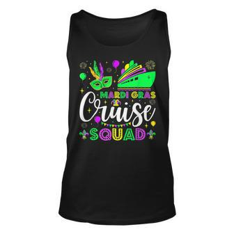 Mardi Gras Cruise Squad 2023 Matching Group Family Vacation V4 Unisex Tank Top - Seseable