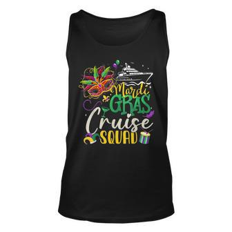 Mardi Gras Cruise Squad 2023 Matching Group Family Vacation V7 Unisex Tank Top - Seseable