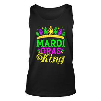 Mardi Gras King Funny Carnival Festival Mardi Gras Graphic V2 Unisex Tank Top | Seseable CA