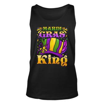 Mardi Gras Party Mardi Gras King Parade Unisex Tank Top - Seseable