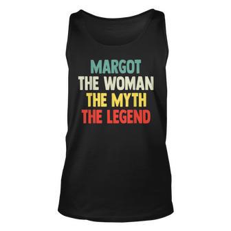 Margot The Woman The Myth The Legend Geschenk Für Margot Tank Top - Seseable