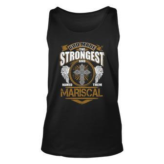 Mariscal Name Gift God Made Mariscal Unisex Tank Top - Seseable