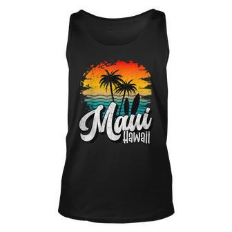 Maui Maui Lover Hawaii Tourist Maui Surf Unisex Tank Top - Seseable
