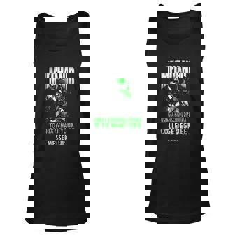 Mechanic Fix What Your College Degree Messed Up Men Women Tank Top Graphic Print Unisex - Thegiftio